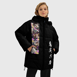 Куртка зимняя женская Клинок, Квартал красных фонарей, цвет: 3D-светло-серый — фото 2