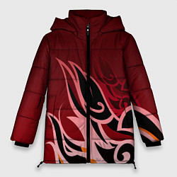 Куртка зимняя женская ТОМА GENSHIN IMPACT, цвет: 3D-красный