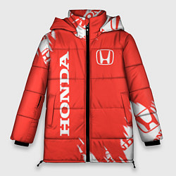 Куртка зимняя женская Хонда sport, цвет: 3D-красный