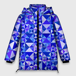 Куртка зимняя женская Камуфляж спортивный Призма - Лагуна, цвет: 3D-черный