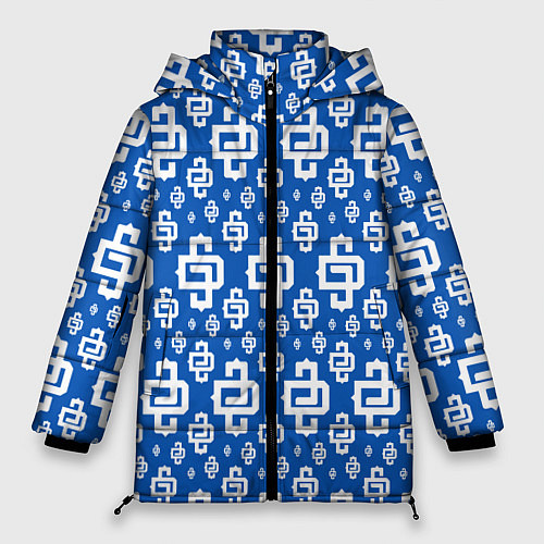 Женская зимняя куртка Blue Pattern Dope Camo Dope Street Market / 3D-Красный – фото 1