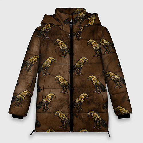 Женская зимняя куртка Строгий ястреб / 3D-Черный – фото 1