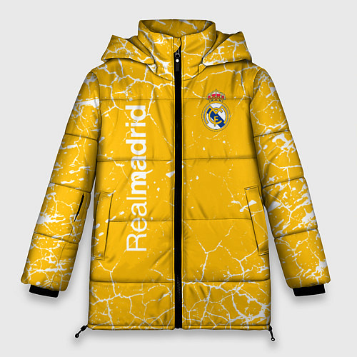 Женская зимняя куртка Реал мадрид / 3D-Красный – фото 1