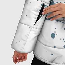 Куртка зимняя женская OPEL брызги, цвет: 3D-красный — фото 2