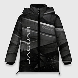 Куртка зимняя женская JAGUR ЯГУАР абстракция, цвет: 3D-светло-серый