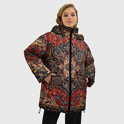 Куртка зимняя женская КОВЁР ПАЛАС, цвет: 3D-черный — фото 2