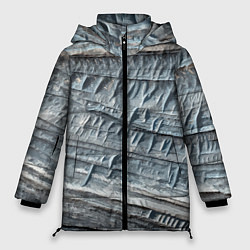 Женская зимняя куртка Текстура скалы Mountain Stone
