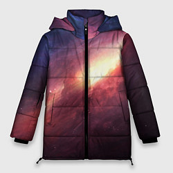 Куртка зимняя женская Рождение звезды, цвет: 3D-черный