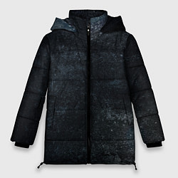 Женская зимняя куртка Темная текстура