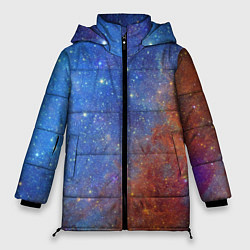 Женская зимняя куртка Яркая вселенная