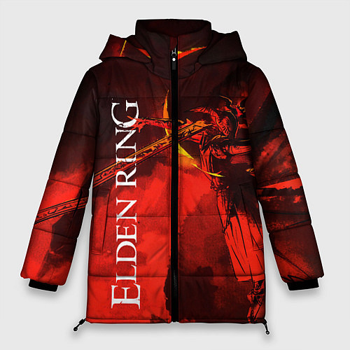Женская зимняя куртка MALENIA - ELDEN RING ЕЛДЕН РИНГ / 3D-Черный – фото 1