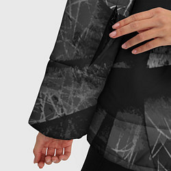 Куртка зимняя женская Silencio Дополнение Коллекция Get inspired! Fl-175, цвет: 3D-черный — фото 2