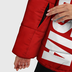 Куртка зимняя женская RUSSIA - RED EDITION - SPORTWEAR, цвет: 3D-красный — фото 2