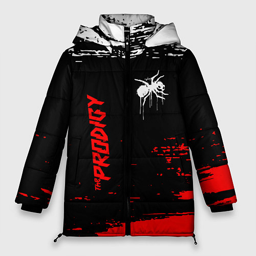 Женская зимняя куртка The prodigy : дарование / 3D-Светло-серый – фото 1