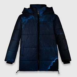 Куртка зимняя женская Звездные облака, цвет: 3D-красный