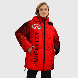 Куртка зимняя женская ИНФИНИТИ Infinity Шум, цвет: 3D-черный — фото 2