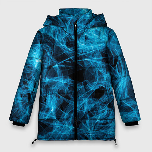 Женская зимняя куртка ДЫМЧАТАЯ ПАУТИНКА / 3D-Черный – фото 1