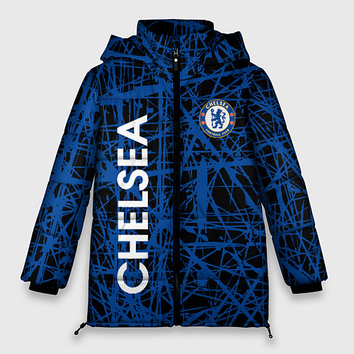 Женская зимняя куртка CHELSEA F C / 3D-Черный – фото 1