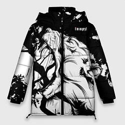 Куртка зимняя женская Im angry!, цвет: 3D-черный