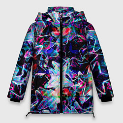 Куртка зимняя женская Neon Stars, цвет: 3D-светло-серый