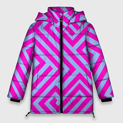 Куртка зимняя женская Trend pattern, цвет: 3D-черный