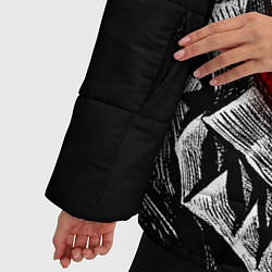 Куртка зимняя женская БЕРСЕРК ГАТС И ДОСПЕХИ, цвет: 3D-светло-серый — фото 2