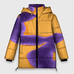 Женская зимняя куртка Фиолетовая река