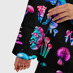 Куртка зимняя женская NEON MUSHROOMS, цвет: 3D-светло-серый — фото 2