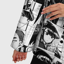 Куртка зимняя женская Komi san pattern, цвет: 3D-светло-серый — фото 2