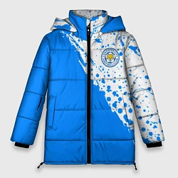Куртка зимняя женская Leicester city Лестер Сити, цвет: 3D-светло-серый