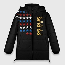 Куртка зимняя женская Чечня 95 RUS, цвет: 3D-черный