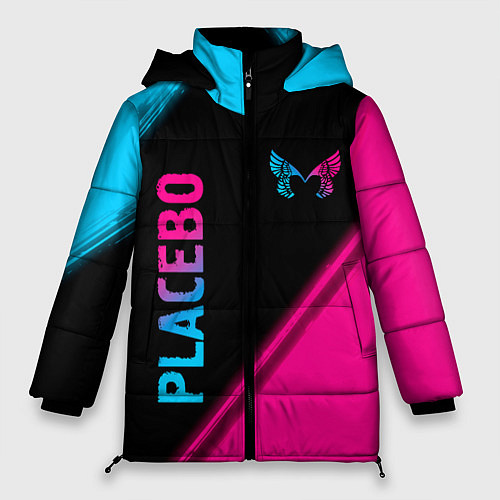 Женская зимняя куртка Placebo Neon Gradient / 3D-Черный – фото 1
