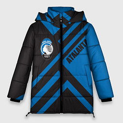 Куртка зимняя женская Фанат клуба Аталанта, цвет: 3D-черный