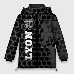 Женская зимняя куртка Lyon Sport на темном фоне FS