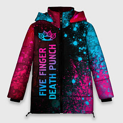 Женская зимняя куртка Five Finger Death Punch Neon Gradient