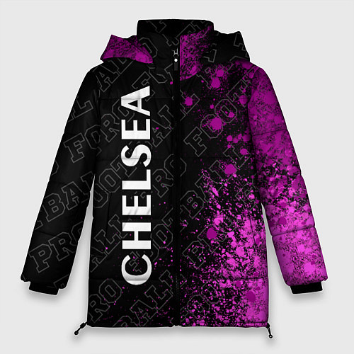 Женская зимняя куртка Chelsea Pro Football / 3D-Черный – фото 1