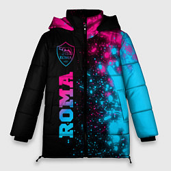 Женская зимняя куртка Roma - neon gradient: по-вертикали