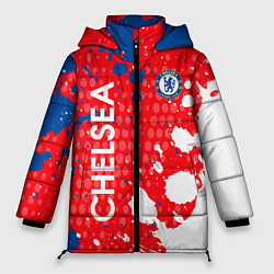 Куртка зимняя женская Chelsea Краска, цвет: 3D-красный