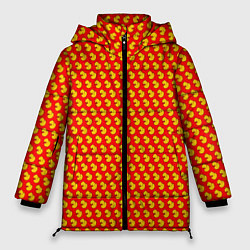 Куртка зимняя женская Ути ути-пути Красный, цвет: 3D-красный