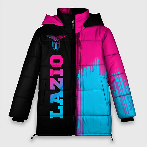 Женская зимняя куртка Lazio - neon gradient: по-вертикали / 3D-Черный – фото 1