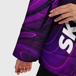 Куртка зимняя женская Skillet violet plasma, цвет: 3D-черный — фото 2