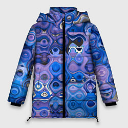 Куртка зимняя женская Blurring colors, цвет: 3D-светло-серый