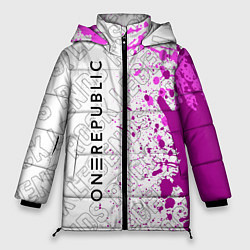 Женская зимняя куртка OneRepublic rock legends: по-вертикали