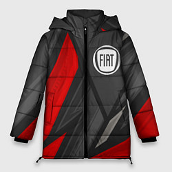 Куртка зимняя женская Fiat sports racing, цвет: 3D-черный