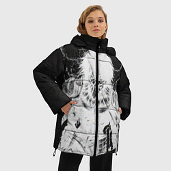 Куртка зимняя женская Dead Inside Rage, цвет: 3D-черный — фото 2