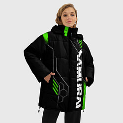 Куртка зимняя женская Samurai - Зеленые технологии, цвет: 3D-черный — фото 2