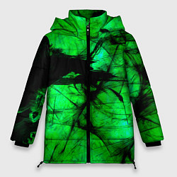 Женская зимняя куртка Зеленый фантом