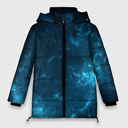 Куртка зимняя женская Blue stars, цвет: 3D-черный