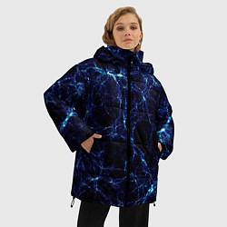 Куртка зимняя женская Микро иней, цвет: 3D-светло-серый — фото 2