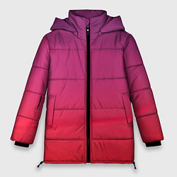 Женская зимняя куртка Красное небо